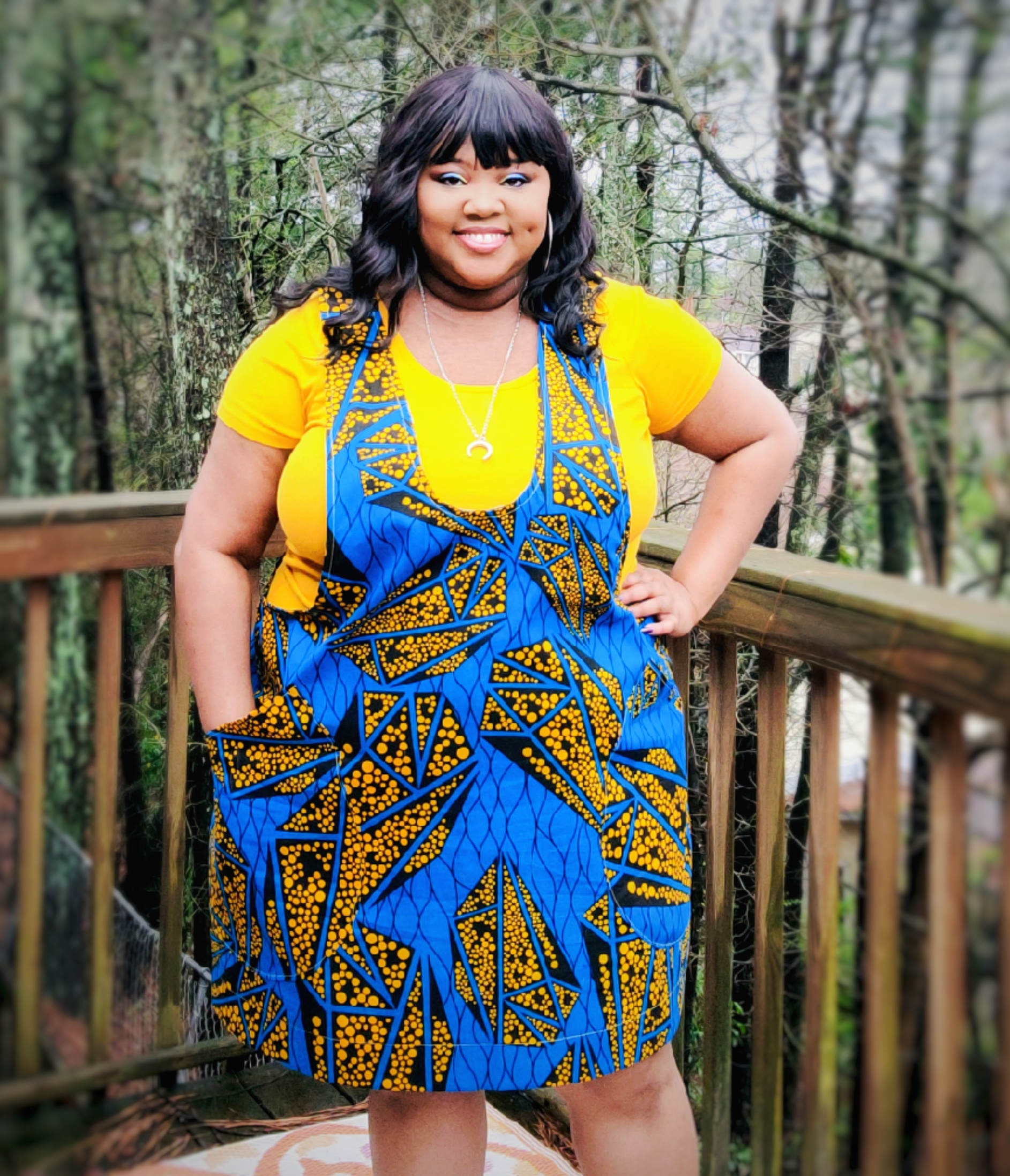 York Pinafore | Stitch and Shimmy!