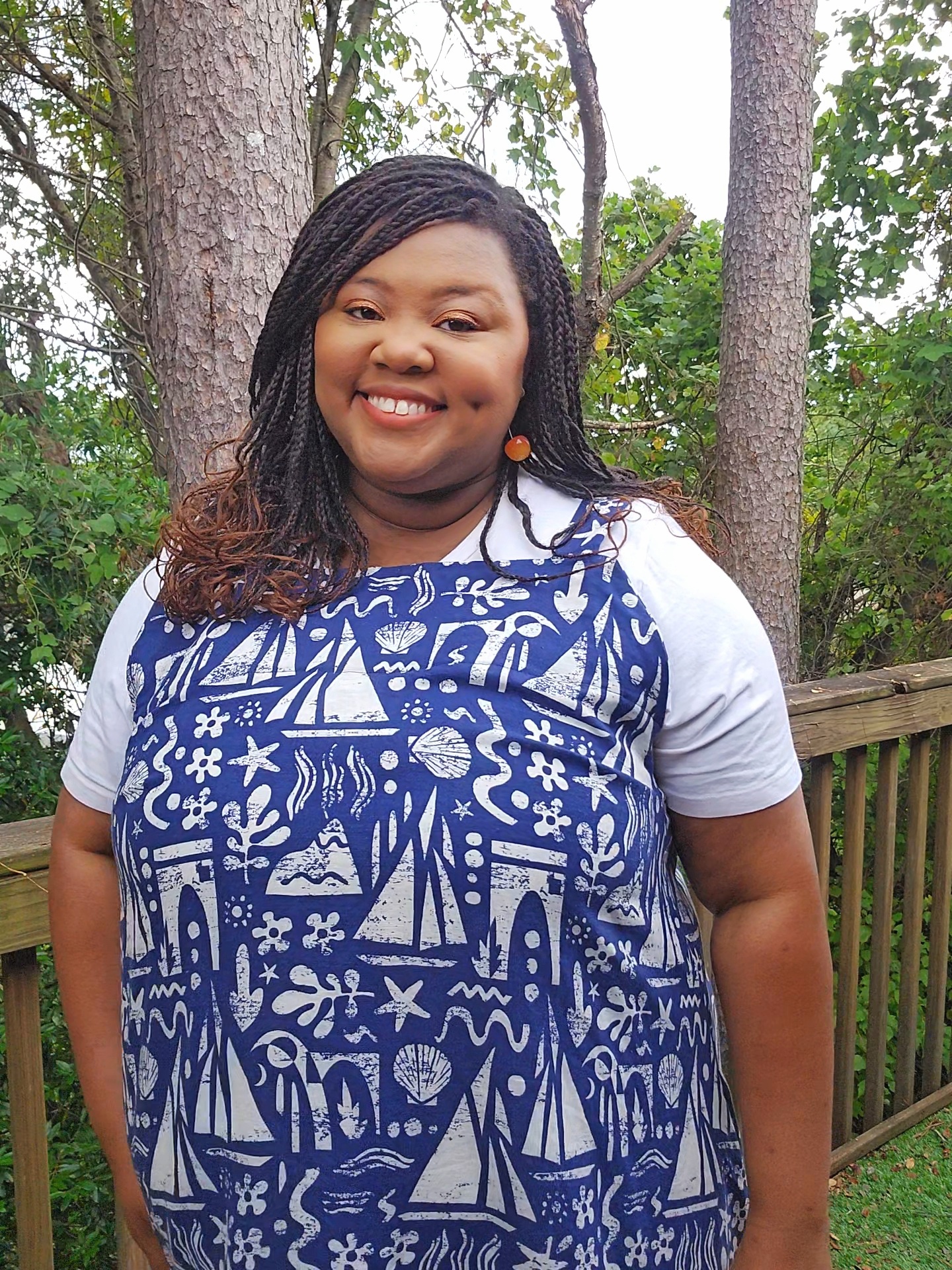 Paper Theory Ray Pinafore | Stitch and Shimmy!