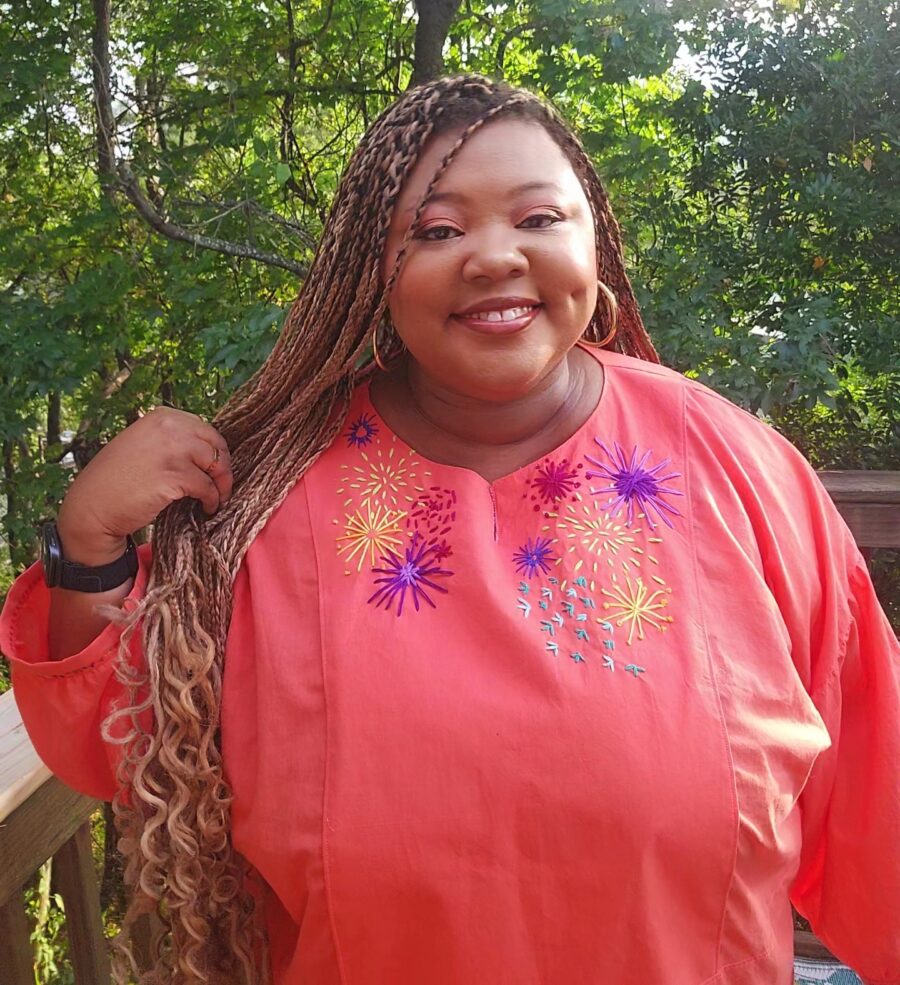 Helen’s Closet Embroidered March Top